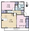 Alivio～アリビオ～の間取り画像