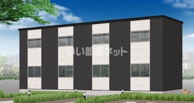 仮)若林区穀町新築アパートBの外観画像