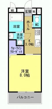 オレンジの間取り画像