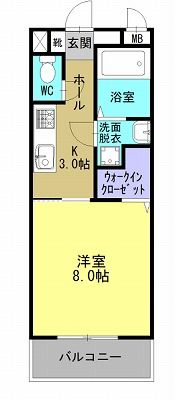 オレンジの間取り画像
