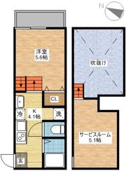Modern Palazzo 長崎大学前の間取り画像