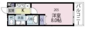 セリリアコンフォート伏見の間取り画像