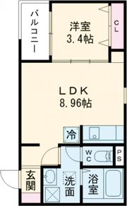F+style藤井寺西古室の間取り画像