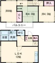メゾン ド リアンの間取り画像