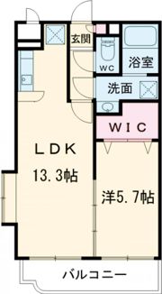 リバーサイドIの間取り画像