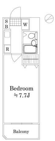 マイステージ立川の間取り画像