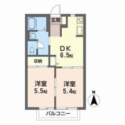 ドミール向山Aの間取り画像