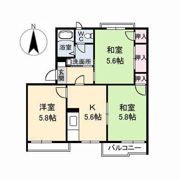 ハイライズ羽原の間取り画像