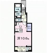 ルフレ Ⅰの間取り画像