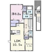 ドルチェM Ⅱの間取り画像