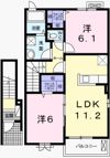 ヴァンベール城西Ⅰの間取り画像