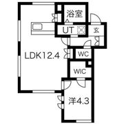 PRESTIA Ⅰの間取り画像