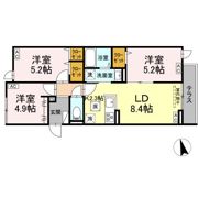 （仮）D-ROOM西ヶ原4丁目PJの間取り画像