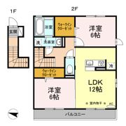セレスティンワール A棟の間取り画像