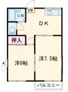 ファミール弥生の間取り画像