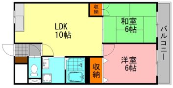 アンフォーラ宮脇の間取り画像