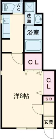 ハウスinモデラートの間取り画像