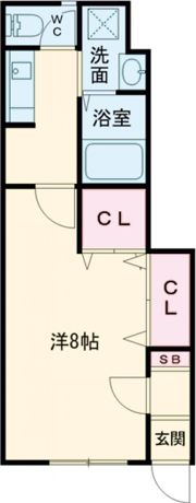 ハウスinモデラートの間取り画像