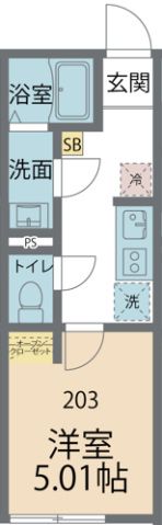 カインドネスみずほ台Southの間取り画像