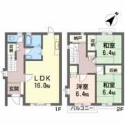 シャーメゾン東田の間取り画像
