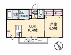 シャーメゾン安東の間取り画像