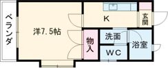 新大江プラザマンションの間取り画像