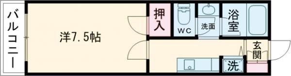 新大江プラザマンションの間取り画像