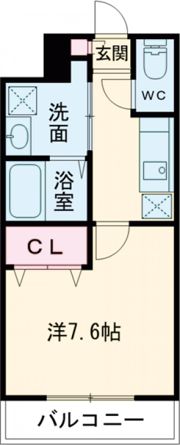 ルミナス荒井西の間取り画像