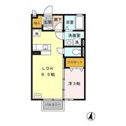 リロイコア EASTの間取り画像