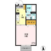 キャッスル西ノ台の間取り画像
