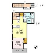 アイボリー和泉の間取り画像