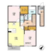 アトリオ青山 Cの間取り画像