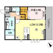 D-resena松橋Sの間取り画像