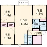 ロイヤルシティ日吉Aの間取り画像