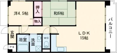 ピースヒル池上の間取り画像