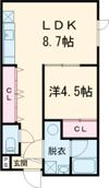 セレーノ旭町の間取り画像