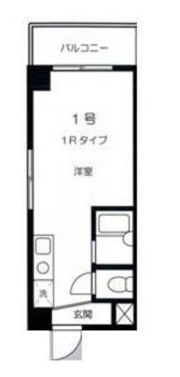 熊谷朝日第二ハイツの間取り画像