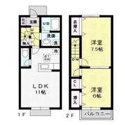 Harmonia Ⅱの間取り画像