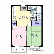 エルディム元揮Bの間取り画像