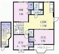 アビタシオン郷前の間取り画像