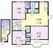 アビタシオン郷前の間取り画像