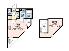 アミュレット武蔵小杉の間取り画像