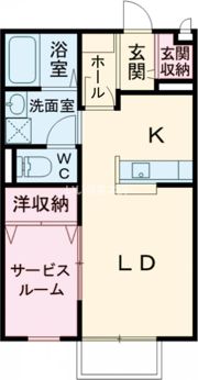 ルミナス Aの間取り画像