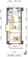 しゃとれ東勝山の間取り画像