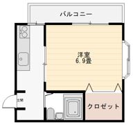 NKハイツの間取り画像