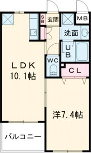 WHITE HOUSE（ホワイトハウス）の間取り画像
