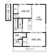ピースリベルタ 川内北原の間取り画像