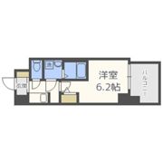 S-RESIDENCE新大阪WESTの間取り画像