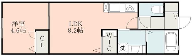 ファビュラスの間取り画像