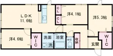ファビュラスの間取り画像